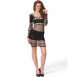 Passion - Bs 105 Bodystocking Schwarz Eine Grösse