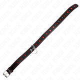 Kink - Halskette mit Band 65 cm Herzdetails 52,5 x 2,5 cm