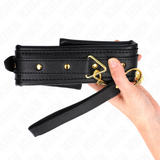 Kink - Halskette mit Schwammkunstlederband Modell 1 Verstellbar 37-54 cm x 3 cm