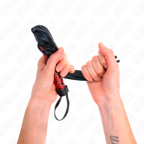 Kink - Peitsche mit Rautenmuster 40 cm