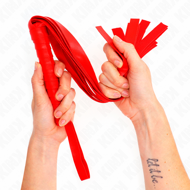 Kink - Rote Breitschwanzpeitsche 48,5 cm