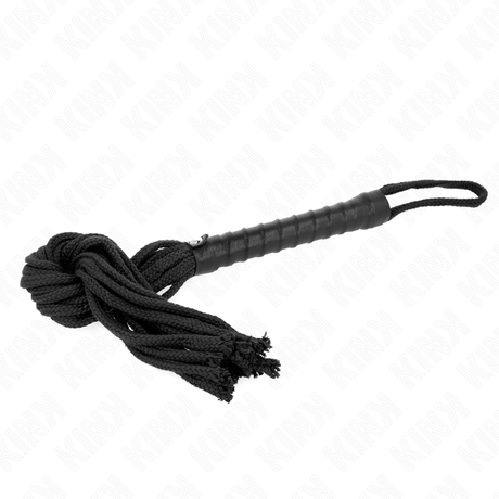Kink - Schwarze Seilpeitsche 56 cm