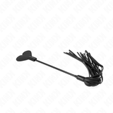 Kink - Range Peitsche mit Herzplatte 35 cm