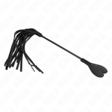 Kink - Range Peitsche mit Herzplatte 35 cm