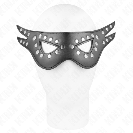 Kink - Sexy Kunstledermaske Modell 1 27 x 13 cm