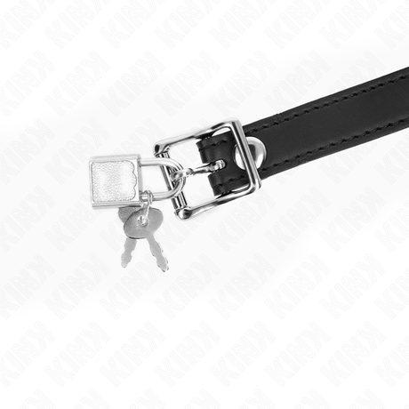 Kink - Silikonball 4 cm Knebel mit Schloss 60 x 2 cm