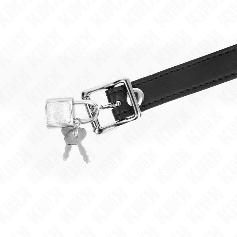 Kink - Modell 1 Silikonball 4 cm Knebel mit Schloss 60 x 2 cm