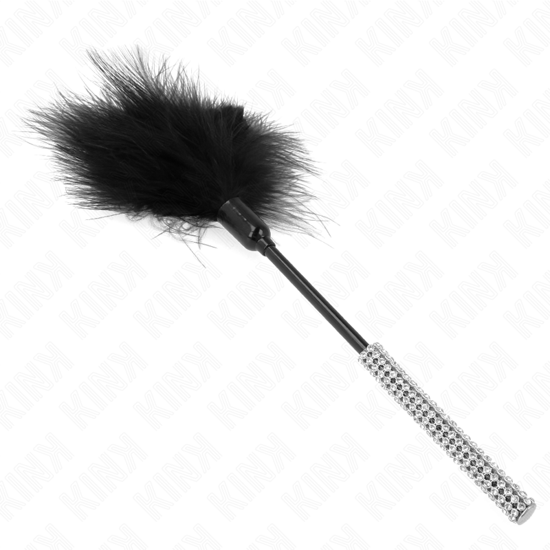 Kink - Tickle Federn mit Strassgriff 27 cm