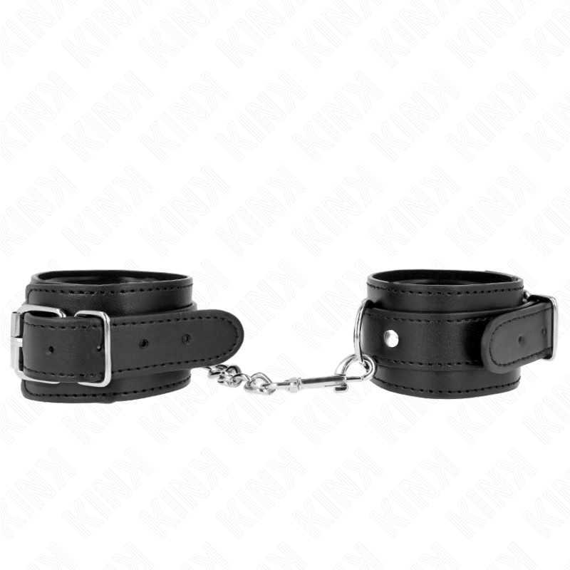 Kink - Dünne Handgelenkfesseln Schwarz Verstellbar 21-33 cm
