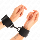 Kink - Nylon Handgelenkfesseln Schwarz