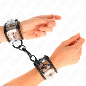 Kink - Transparent Handgelenkmanschetten Verstellbar 18-30 cm x 5,5 cm