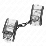 Kink - Transparent Handgelenkmanschetten Verstellbar 18-30 cm x 5,5 cm