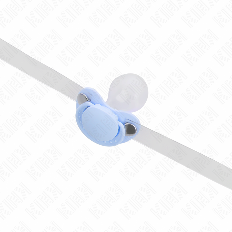 Kink - Hellblauer Schnullerform-Sprudel 5,5 x 4 cm Verstellbar 43-60 cm