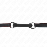 Kink - Knochengag mit Kunstledergurt Schwarz Verstellbar 41-57 cm
