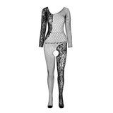 Passion - Bs 107 Bodystocking Schwarz Eine Grösse