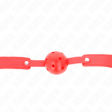 Kink - Roter Atmungsaktiver Ball 4,5 cm Knebel 65 x 2,5 cm
