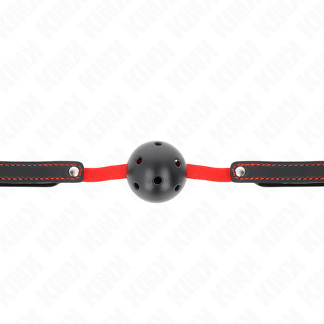 Kink - Hohlharter Mund 4,5 cm Knebel mit Elastischem Gürtel 56 x 1,5 cm