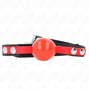 Kink - Soft TPE Ball 4 cm Gag Modell 4 60 x 2 cm Verstellbar 37-52 cm