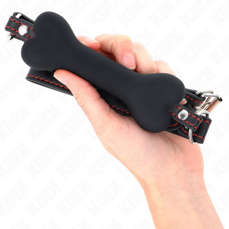 Kink - Schwarzer Knochen 12 cm Gag 63 x 2 cm