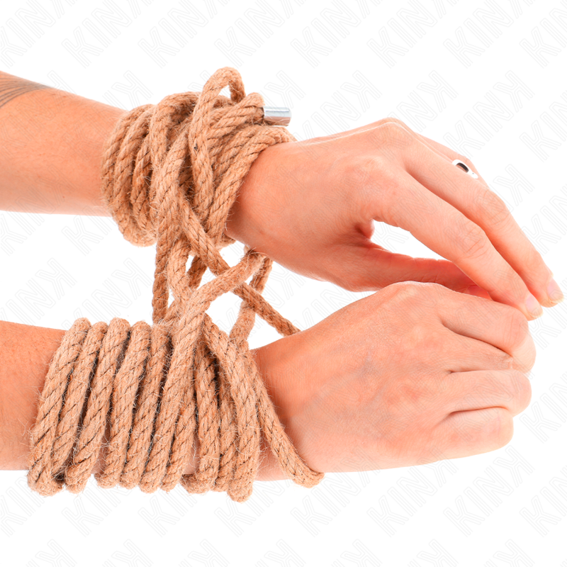 Kink - Hanfseil mit Metallkopf 5 Meter