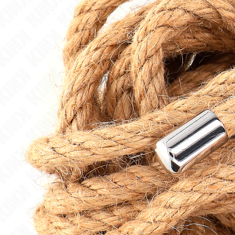 Kink - Hanfseil mit Metallkopf 5 Meter