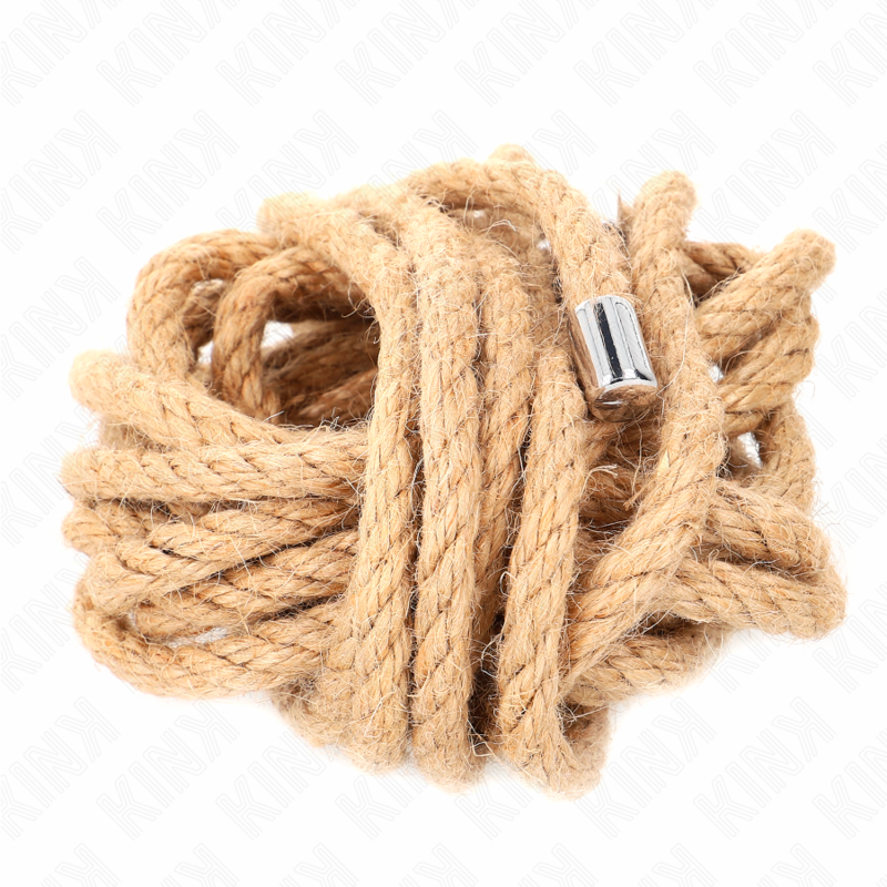 Kink - Hanfseil mit Metallkopf 5 Meter