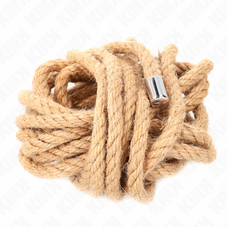 Kink - Hanfseil mit Metallkopf 5 Meter
