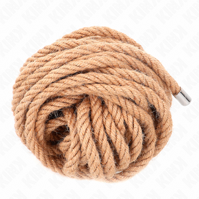 Kink - Hanfseil mit Metallkopf 10 Meter