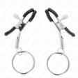 Nippelklemmen mit großem O-Ring Schwarz 6 cm