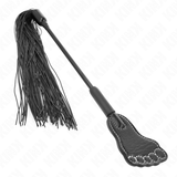 Kink - Fußförmige Paddel mit Quastenpeitsche 31 cm
