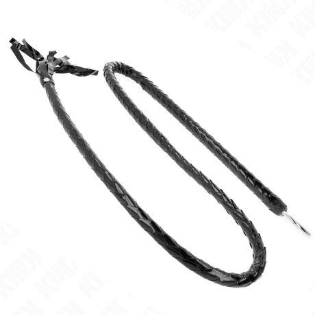 Kink - Lange Glänzende PVC-Peitsche 138 cm