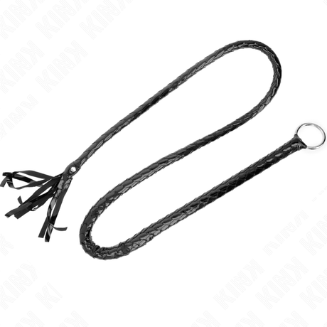 Kink - Lange Glänzende PVC-Peitsche 138 cm
