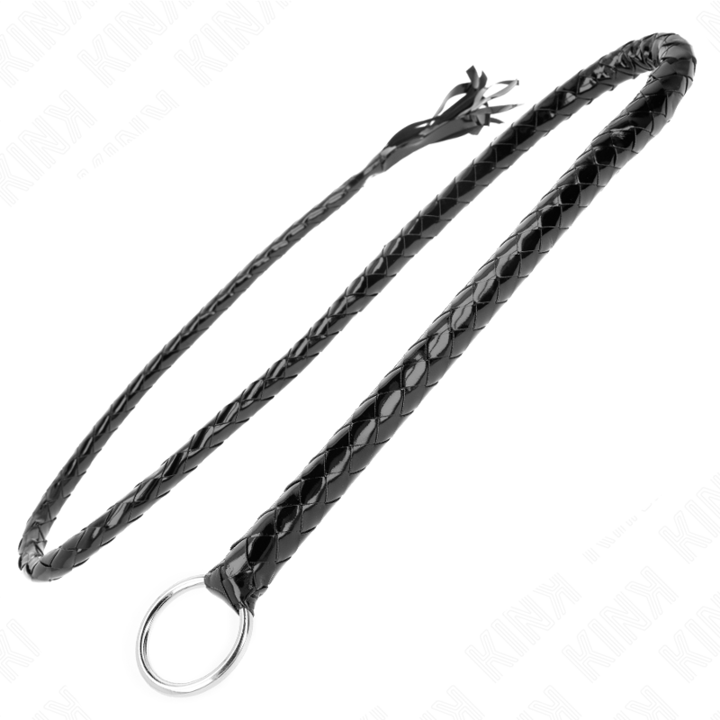 Kink - Lange Glänzende PVC-Peitsche 138 cm