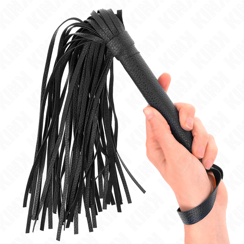 Kink - Dunkelblau Perlenpeitsche 43,5 cm