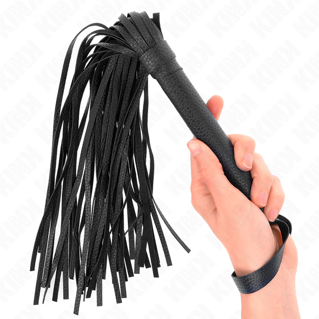 Kink - Dunkelblau Perlenpeitsche 43,5 cm