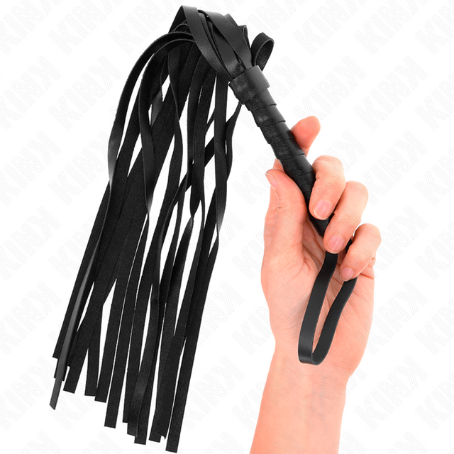 Kink - Einfache Schwarze Peitsche 45 cm