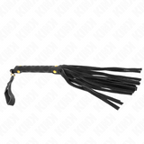 Kink - Schwarze Wildleder Mini-Peitsche 30 cm