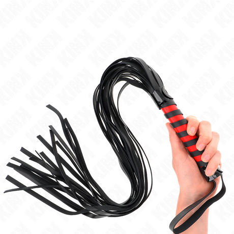 Kink - Lange Gestreifte Peitsche 70 cm