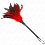 Kink - Red Maids Hornform Tickle Hühnerfedern 36 cm