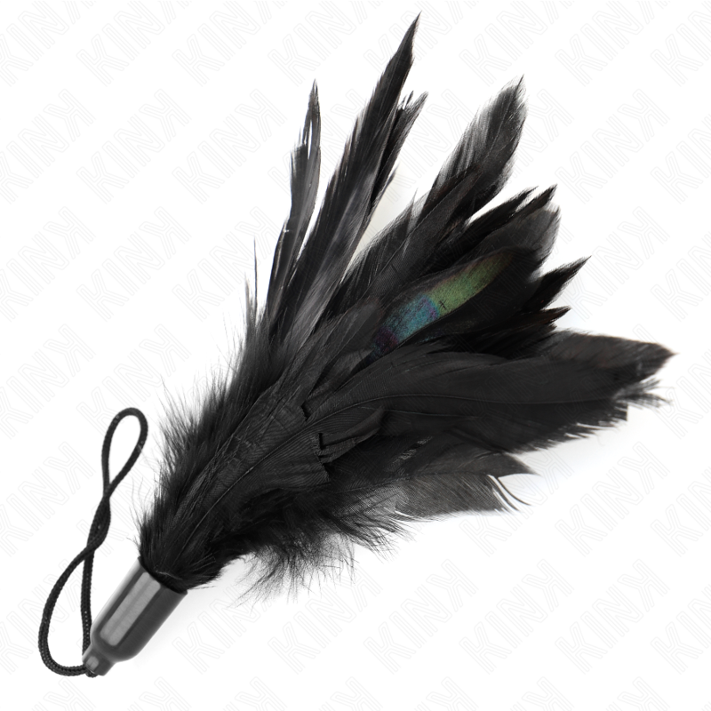 Kink - Tickle Feathers mit Seilgriff Kunststoffbasis 15 cm
