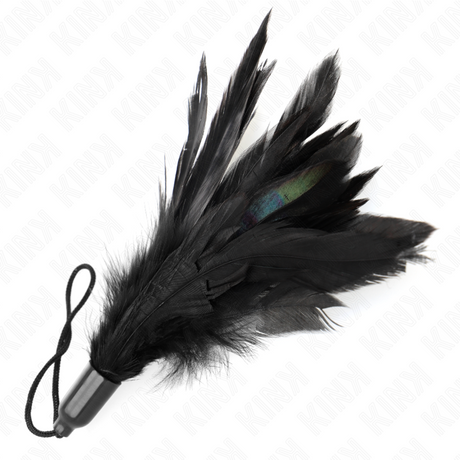 Kink - Tickle Feathers mit Seilgriff Kunststoffbasis 15 cm