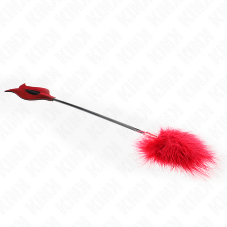 Kink - Tickle Feathers mit Rosenförmigem Paddel 8 cm