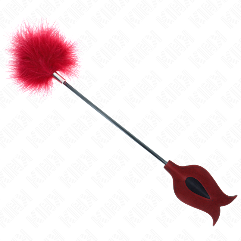 Kink - Tickle Feathers mit Rosenförmigem Paddel 8 cm