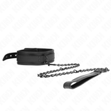 Kink - Neopren Bondage Halsband Modell 1 mit Gürtel 78 cm Verstellbar 37,5 x 49,5 cm