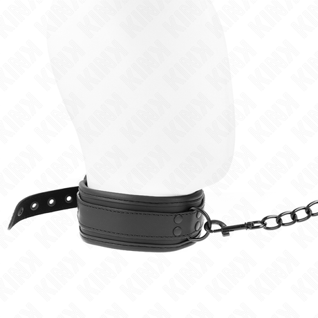 Halsband Neopren Bondage Modell 1 mit Gürtel Verstellbar.3