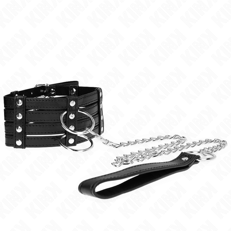 Kink - Halskette mit Gürtel 65 cm Sub Style Verstellbar 35-51 cm x 7 cm