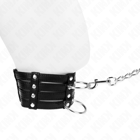 Kink - Halskette mit Gürtel 65 cm Sub Style Verstellbar 35-51 cm x 7 cm
