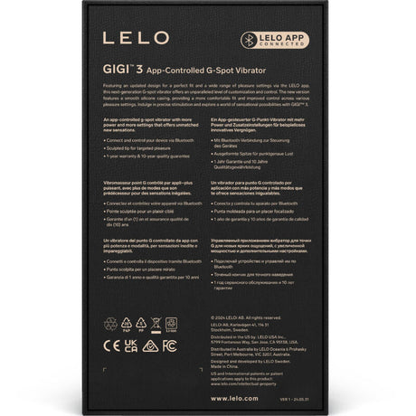 Lelo - Gigi™ 3 g-Spot-Vibrator Blau