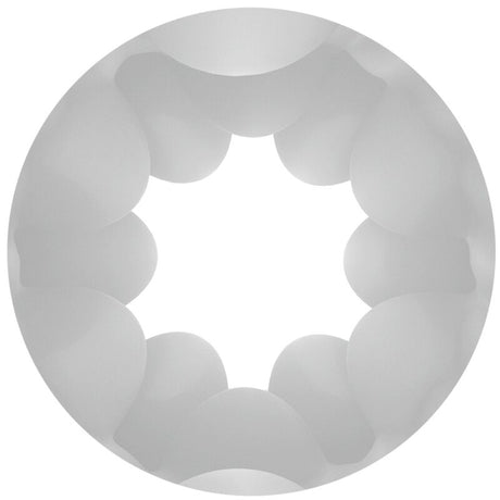Masturbator Männlicher Modell 2 Weiß 11 x 4,5 cm.2