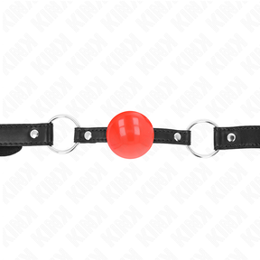 Kink - Roter TPE-Ball 4 cm Knebel 60 x 2 cm